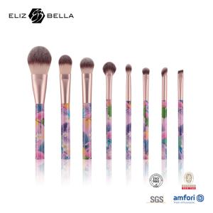 Wholesale ODM Womens Make Up Brushes With Alu - Ferrule 100% Synthetic Hair Cosmetic Brush Set from china suppliers