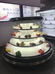 Oval Island Commercial Freezer Refrigerator R404a