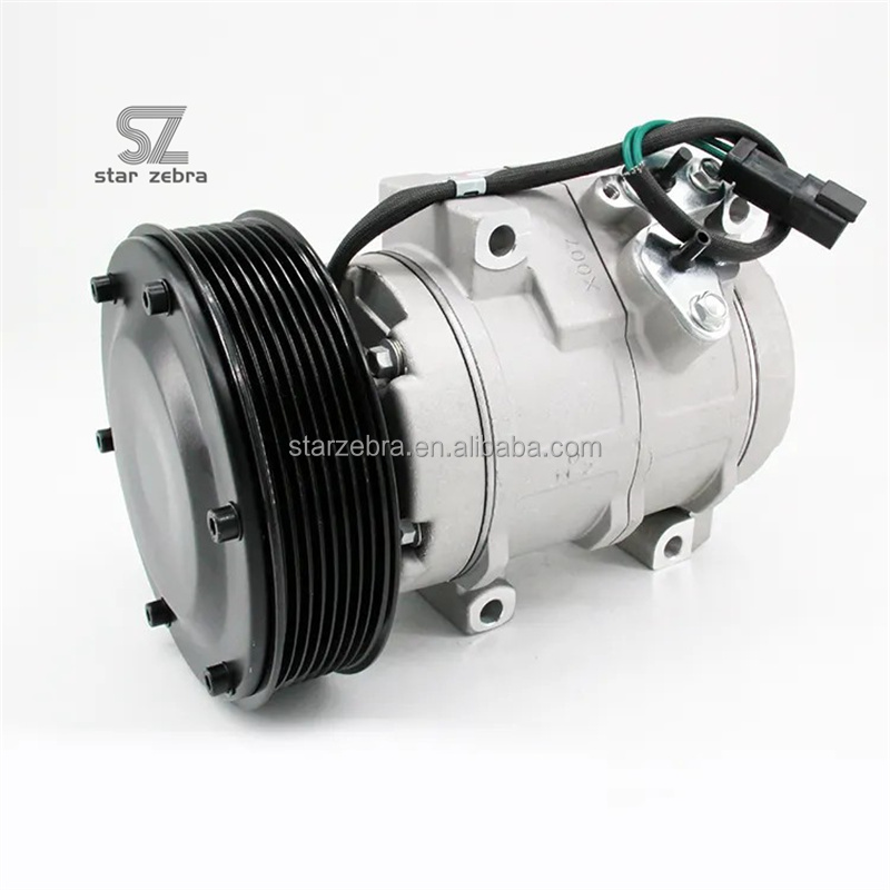 After Service Online support Excavator Parts AC Compressor E330C 10S17C ST170203 PV8 R134a