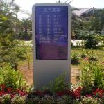 Stand Alone Digital LED Display Elegant Cabinet Type 27777 dot/㎡ Density