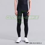 Moisture Wicking Men Cycling Trousers Elastic Waistband M-3XL With Pad