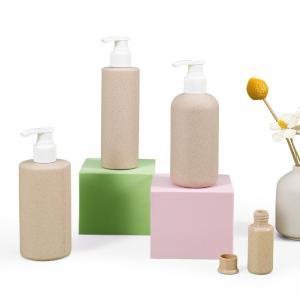 Wholesale 100ml-500ml Recyclable Lotion Shampoo Dispensers with Pump and Wheat Straw Body Material from china suppliers