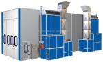 7.5kw Vehicle Car Spray Paint Booth For Model Cars Indoors Auto Baking Oven