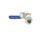Hydraulic Bsp Thread Water Ball Valve 1/2" 304 316 Stainless Steel Material