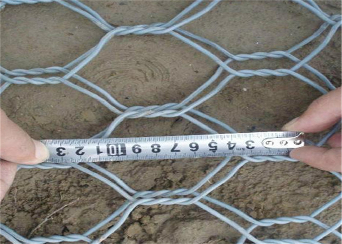 2x1x1m Gabion Basket Wire Mesh ASTM A974 Standard For River