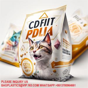 Wholesale Eight Side Seal Bag Composite Pouch Custom Logo Food Packaging Flat Bottom Coffee Bag from china suppliers