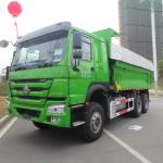 Green Intelligent Residue Mining Dump Truck Euro 2 6X4 With ZF8118 Steering
