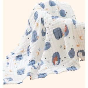 Leisure Summer Crepe 4 Layer Gauze Fabric