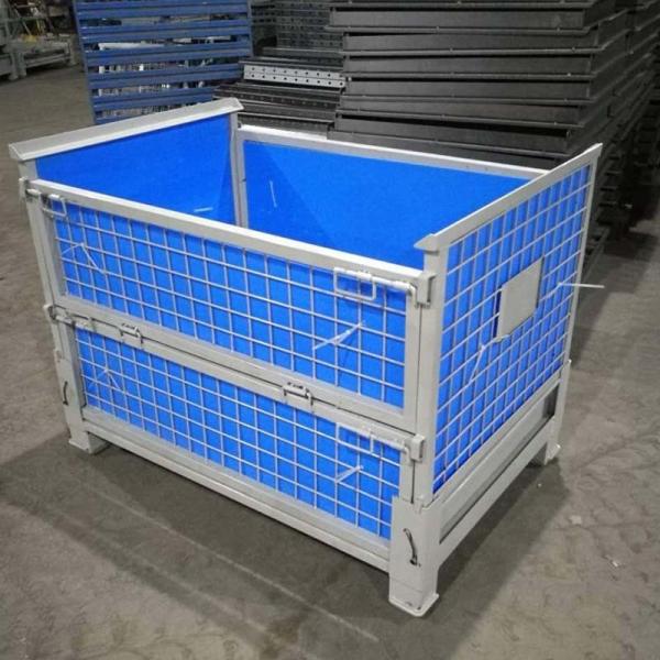 Multiple storage cages in industrial environment