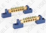 Electrical Screw Terminals Block Ground Row Copper For Distribution Boxes