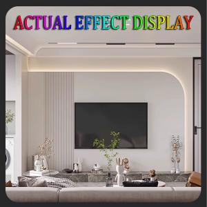 Wholesale 24V Low Voltage Bare Board Led Light Strip Self-Adhesive Light Trough 20 Meters No Voltage Drop 12V Three-Color Soft Light Strip Linear Light Source from china suppliers