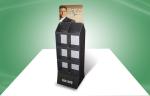 Foldable Trade Show Cardboard Free Standing Display Units for CD DVD & Books