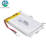 Lipo 654065 2000mAh 7.4Wh Lithium Ion Battery Pack Rechargeable 3.7V KC
