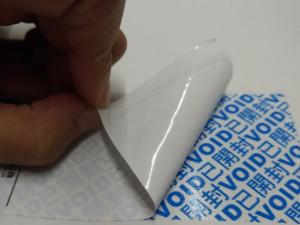Wholesale Custom Printing Tamper Resistant Stickers , Tamper Proof Seals For Containers from china suppliers