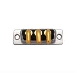 High Power 3V3 Female Right Angle Dip D Sub Connector For Medical Machine