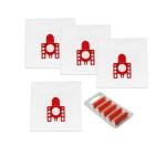 White Non Woven Miele Fjm Hyclean 3d Efficiency Dustbag Household