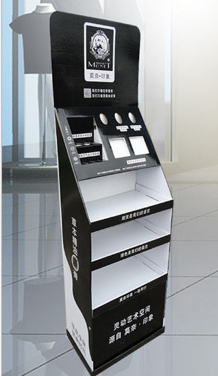 Floor-standing paper display rack, electronic product mobile phone promotion paper display rack, paper display rack