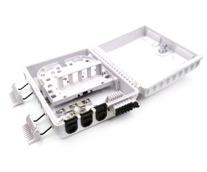 Wholesale Black / White FTTH Fiber Optic Termination Box Building Distribution Enclosure from china suppliers