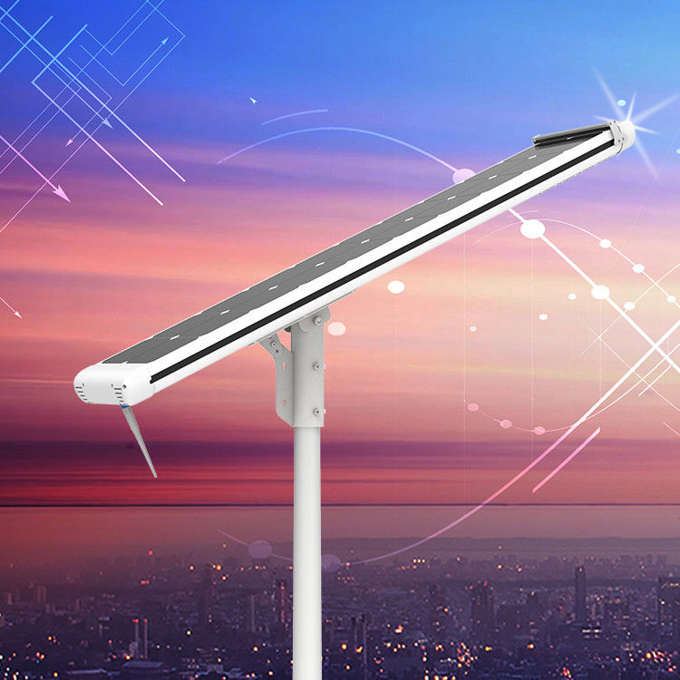 Adjustable Cloud based cleaning Solar Street Light Aluminum Alloy, LiFePO4 Battery with MPPT Controller