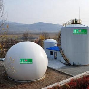 China Highly Volatile Biogas Holder PVC Methane Gas Storage Tank Control Field on sale