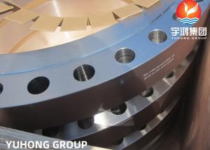 Wholesale ASTM A182 F51 F53 F55 Super Duplex Steel Forged Weld Neck RF Flange For Water Treatment from china suppliers