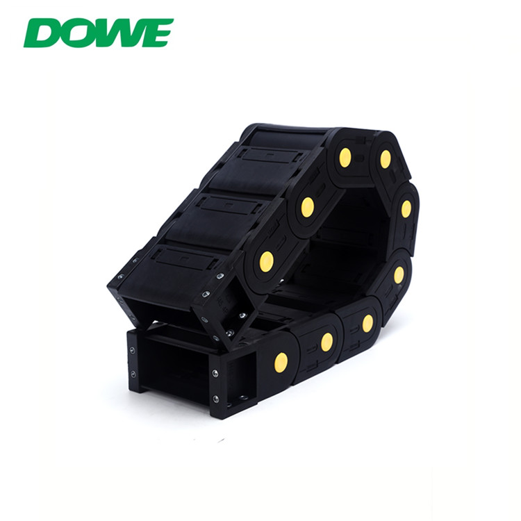 Robust Body Cable Carrier Drag Chain Nylon Plastic Enclosed Towline