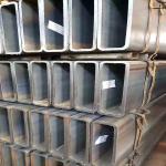 Q345E Black grey Square Rectangular Seamless Steel Pipes