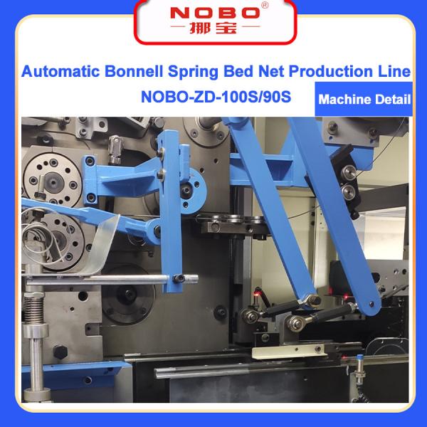 90 Sheets / 8 Hours Mattress Production Line Spring Bed Core Manufacturing Line
