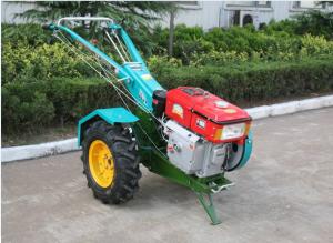 Wholesale 8-20hp 2 Wheel Walk Behind Tractor / Farm Walking Tractor 7.35KW Power from china suppliers