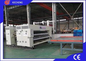 Wholesale 2 Color Flexo Printer Slotter Machine Chain Feeding Semi Automatic CE from china suppliers