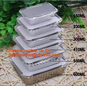 China Disposable Aluminium Foil Tray, Container for Food Packaging, foil lunch box, aluminum lunch box, foil bowl, deli tray on sale