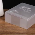 Printed Eco Friendly Plastic Packaging PVC PET PP Semi Transparent Box
