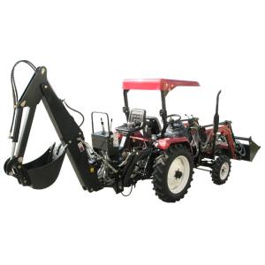 Wholesale 3 Point Tractor Rear Mounted Backhoe 2150mm Leg Spread Wheel Excavator from china suppliers