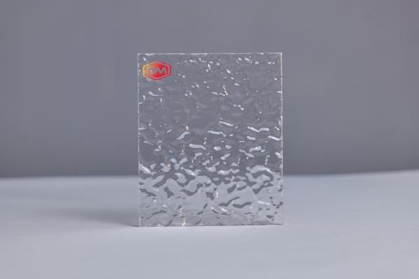 Transparent Textured Acrylic Sheet For High Light Transmittance And Non