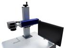 Air Cooling Fiber Laser Marker Machine 220V 50Hz 20W Laser Marking Machine For