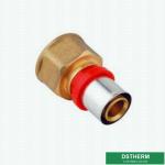 Customized Female Threaded Coupling Compression Double Straight Brass Press