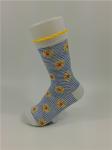 Sweat Absorbent Keep Warm Kids Cotton Socks Colorful Patterns / Logo Available