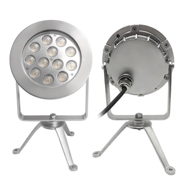 Promotional High Power Low Voltage DC24V IP68 Stainless Steel 48W RGB Submersibl