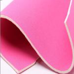 Waterproof SBR CR Neoprene Fabric Roll , 60" Wide Heat Proof Rubber Sheet