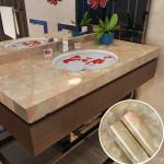Peel Stick Marble Wallpaper 3D Foam Contact Paper Roll Size 0.6*100m for Hotel