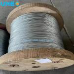 1520 MPa Concentrically Stranded Galvanized Zinc Coated Steel Wire Cable for