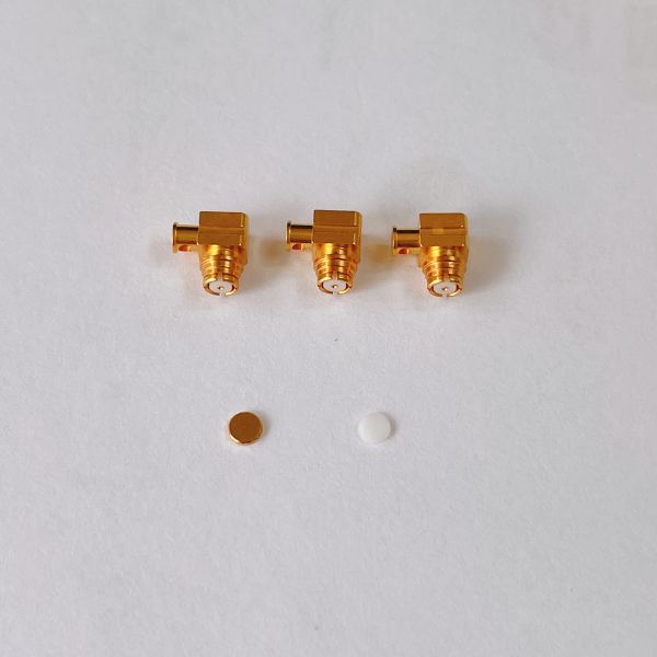 TNC Male RF Connector with Nickel Plated Brass Body and Super-flexible Feeder for DC-3GHz Applications