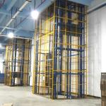 Hydraulic 3T Cage Lift 5m 3000kgs Warehouse Cargo Lift Factory Goods Lift