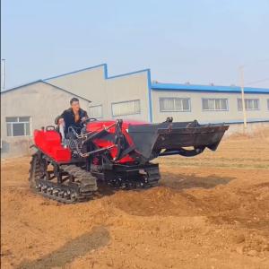 Wholesale 80 Horsepower Small Crawler Tractor Farm Equipment With Loader from china suppliers