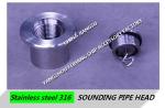 C50 CB/T3778-1999 marine bow tank stainless steel sounding pipe head, bow tank