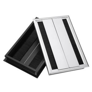Wholesale Hidden Cables Aluminium Desktop Socket Box Socket Cable Storage Box from china suppliers
