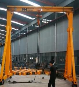 Wholesale 2m-10m Span Workshop Portable Gantry Crane Super High Customized from china suppliers