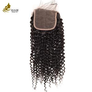 Wholesale Free Part Middle Part Lace Closure Straight HD Human Hair Lace Closure from china suppliers