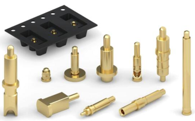 3p 2.54mm Spring Loaded Female Ball Plunger Magnetic Pogo Pin Connector 2