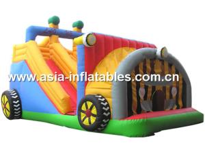 Wholesale Backyard Use Inflatable Tractor Slide For Kids Entertainment from china suppliers